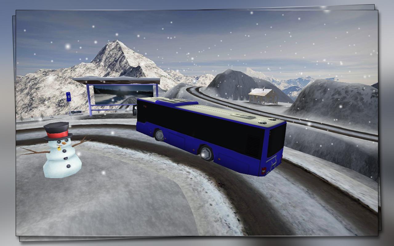 雪 公共汽车 司机_截图_5