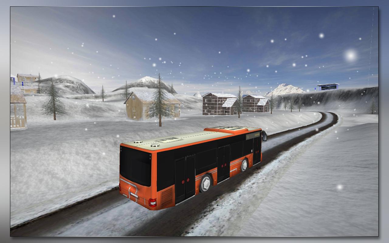 雪 公共汽车 司机_截图_6