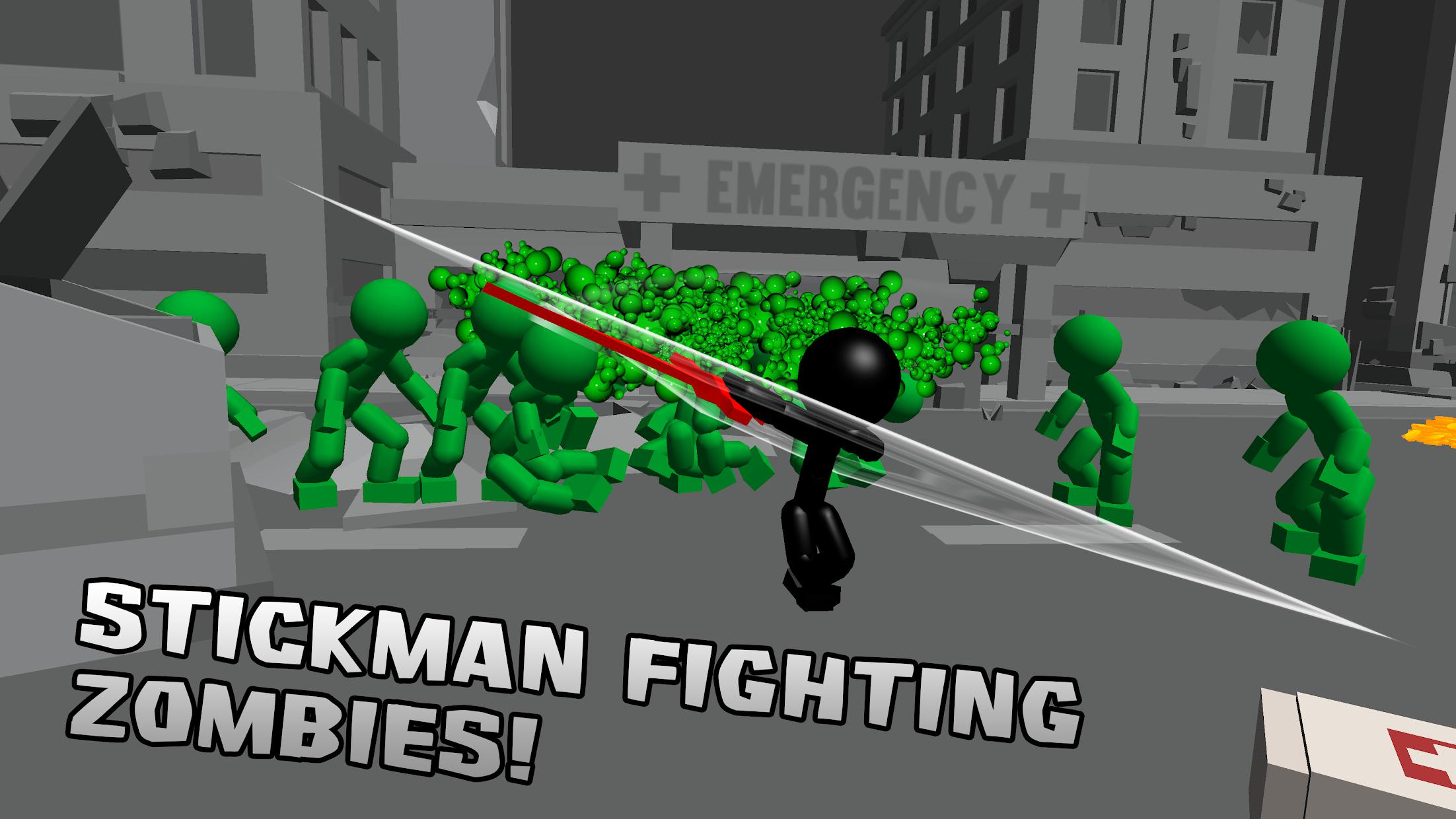 Stickman Killing Zombie 3D_截图_2