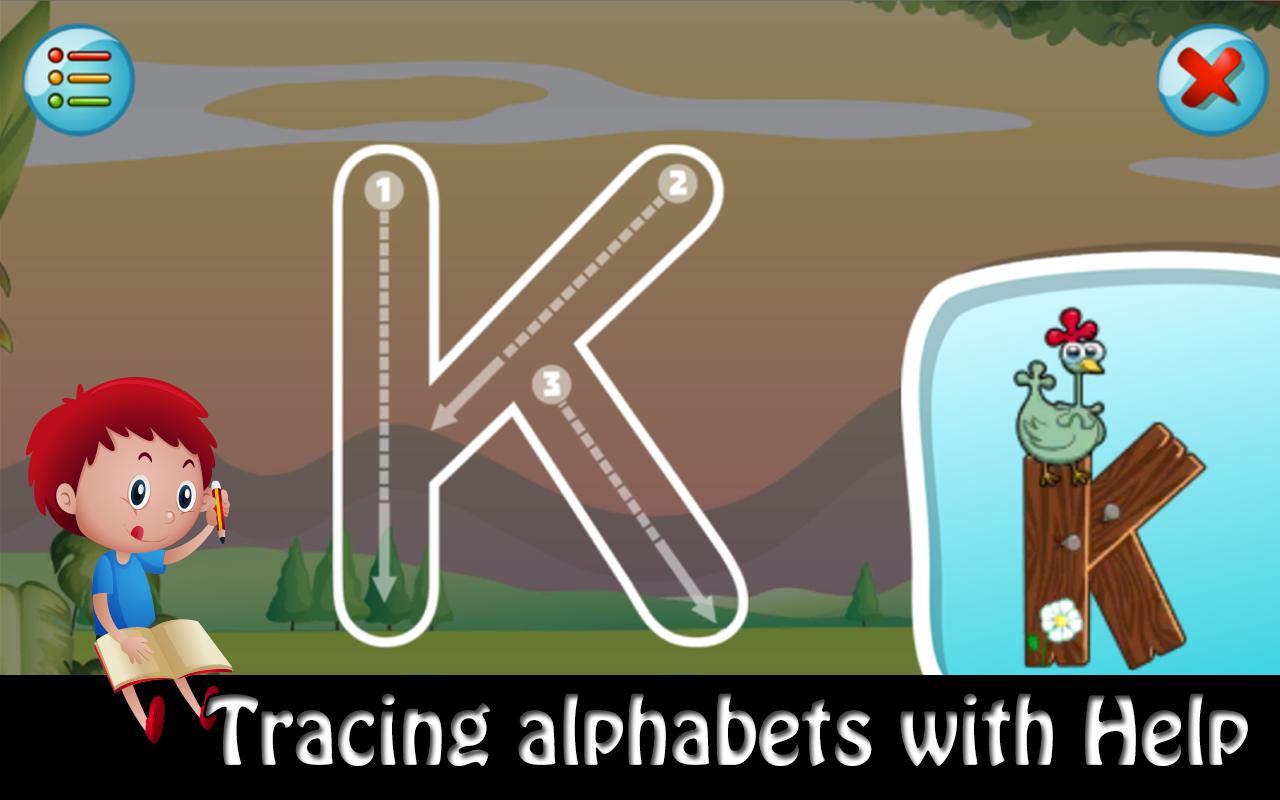 ABC learning and tracing with Phonic for kids_截图_4