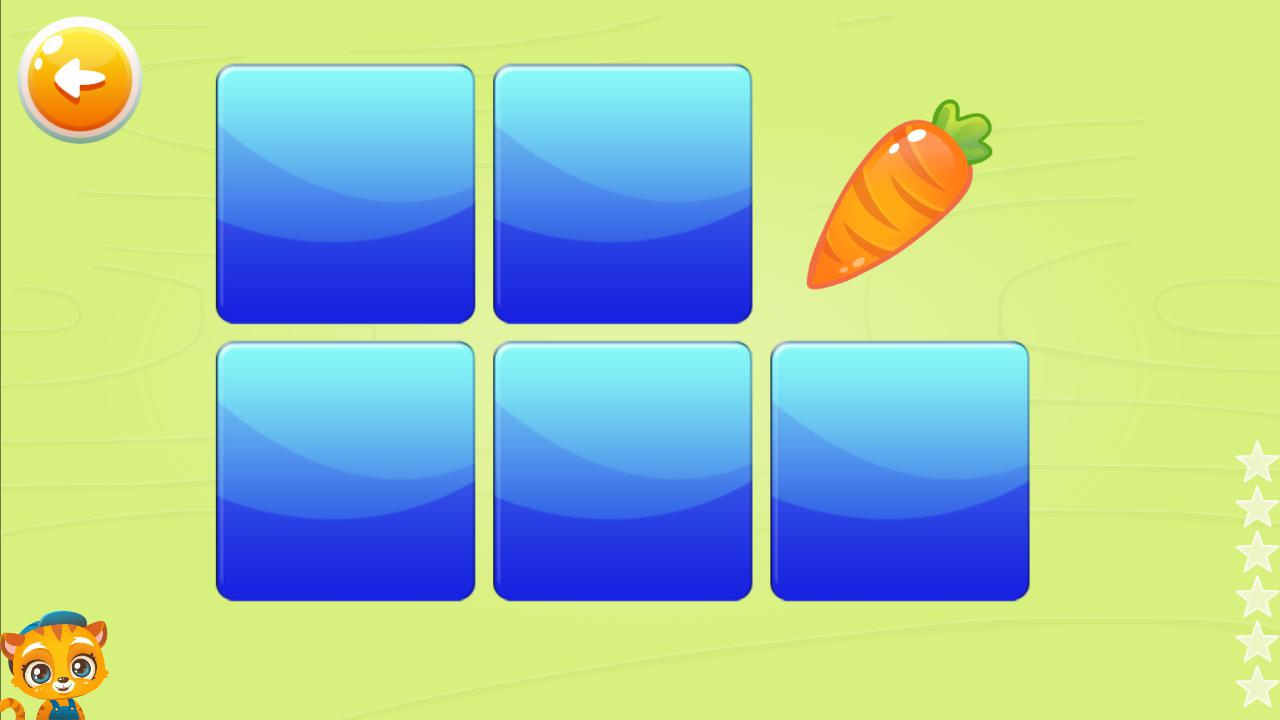 Learn Fruits and Vegetables - Games for kids_截图_5