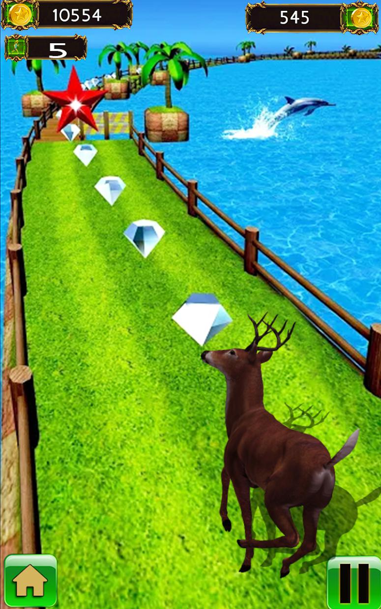 Deer Run-Pets Runner game 2019 Farm Simulator_截图_4