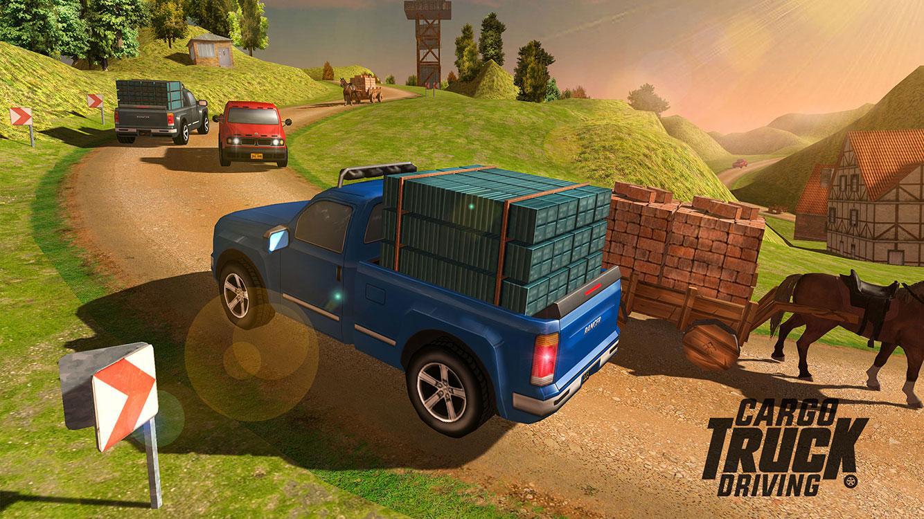 不可能的越野货物：卡车驾驶模拟器_游戏简介_图2