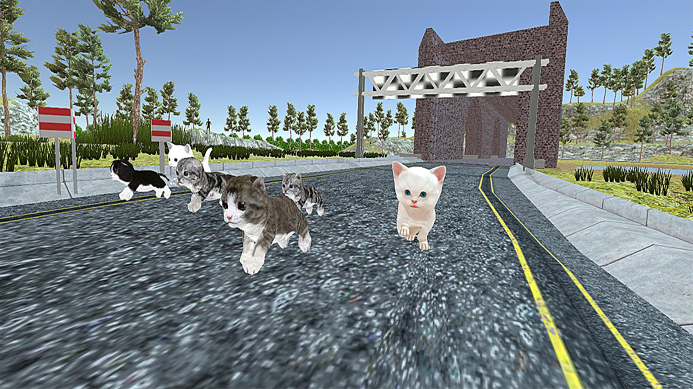 Kitten Cat Craft Racing:Cute Cat World Tournament_游戏简介_图4