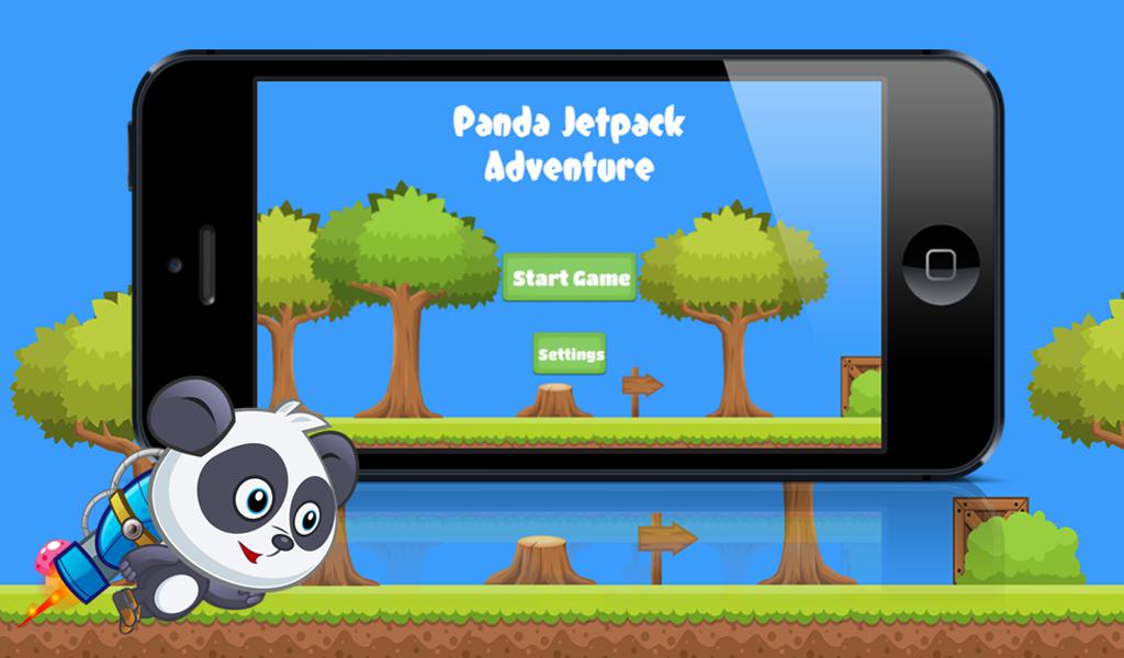 Panda Jetpack: free jetpack journey adventure_游戏简介_图2