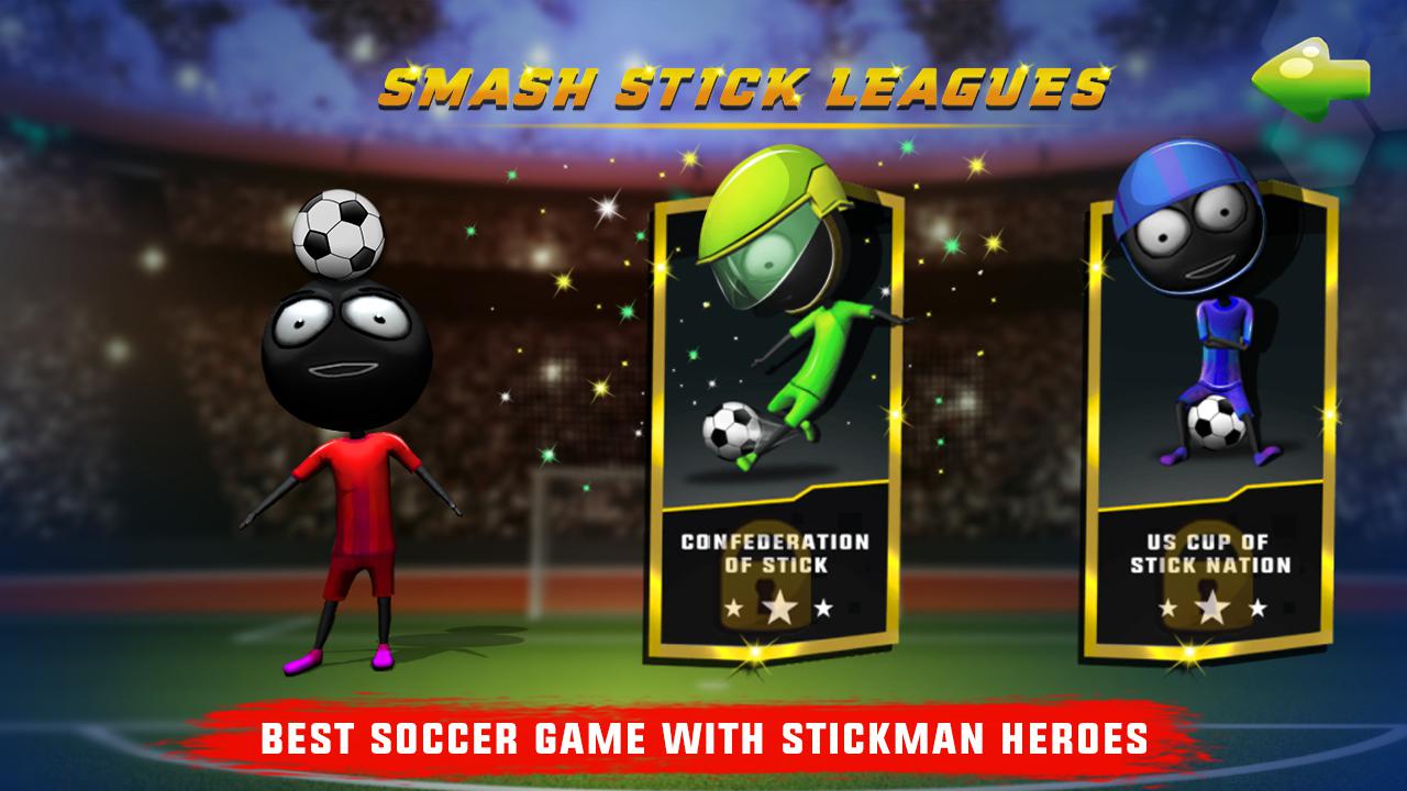 Stickman Heroes : Soccer Hero_截图_3