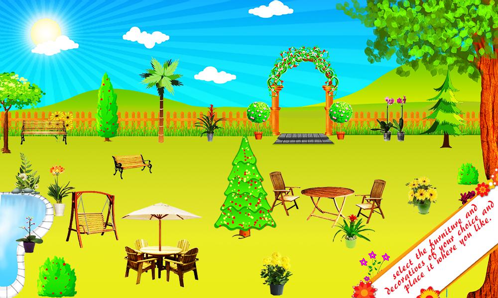 Christmas Garden Free Game : Santa Gift_游戏简介_图2