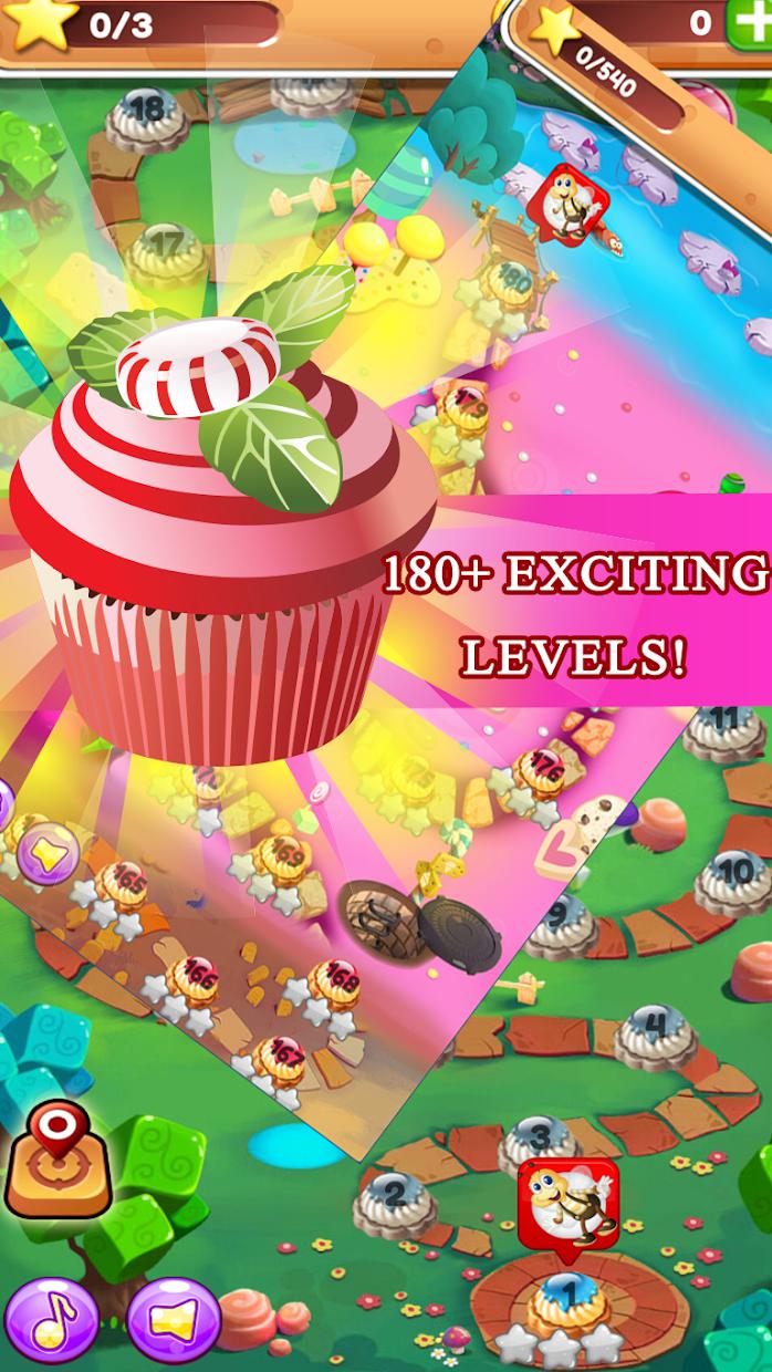 Cookie Paradise - Puzzle Game & Free Match 3 Games_截图_2