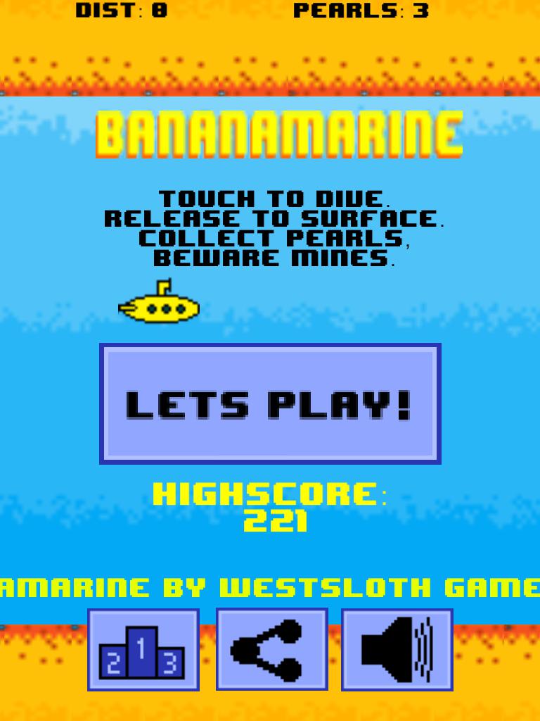 Bananamarine: Endless Submarine Games Adventure