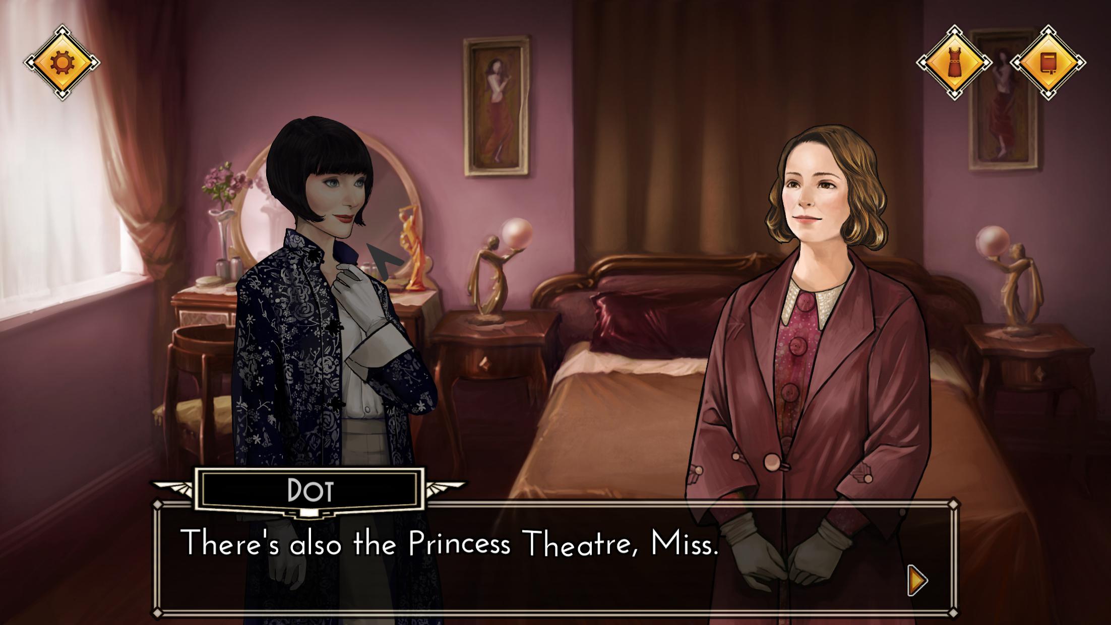 Miss Fisher's Murder Mysteries - detective game_截图_3