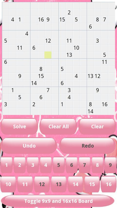Free Sudoku 16x16 9x9_截图_4