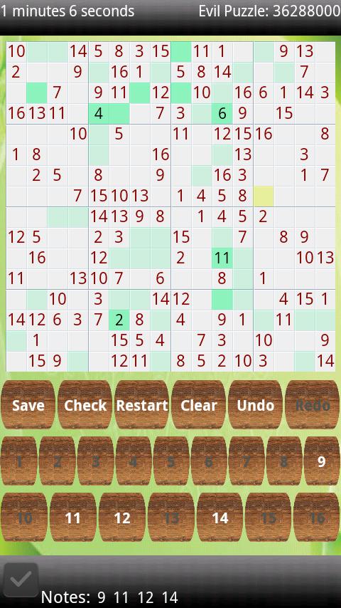 Free Sudoku 16x16 9x9_截图_3
