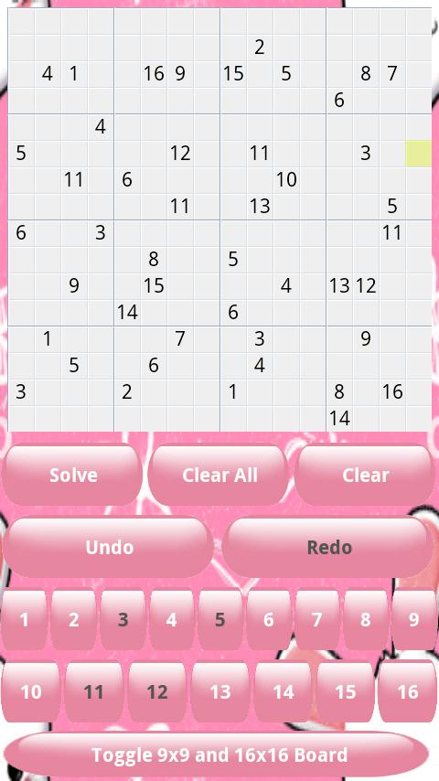 Free Sudoku 16x16 9x9_截图_5