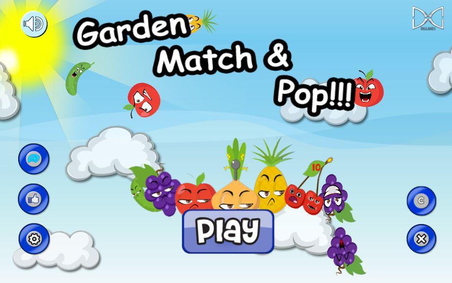 Garden Match & Pop