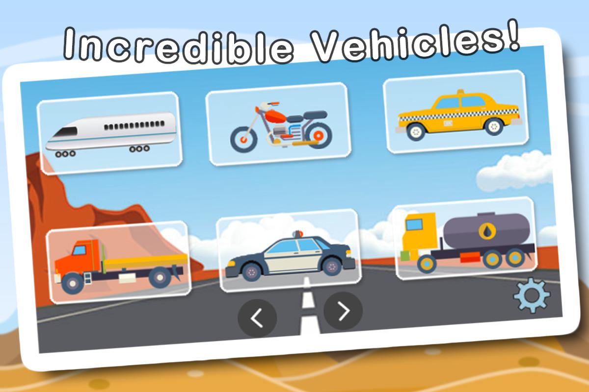 Cars and Vehicles Puzzles for Toddlers_截图_6
