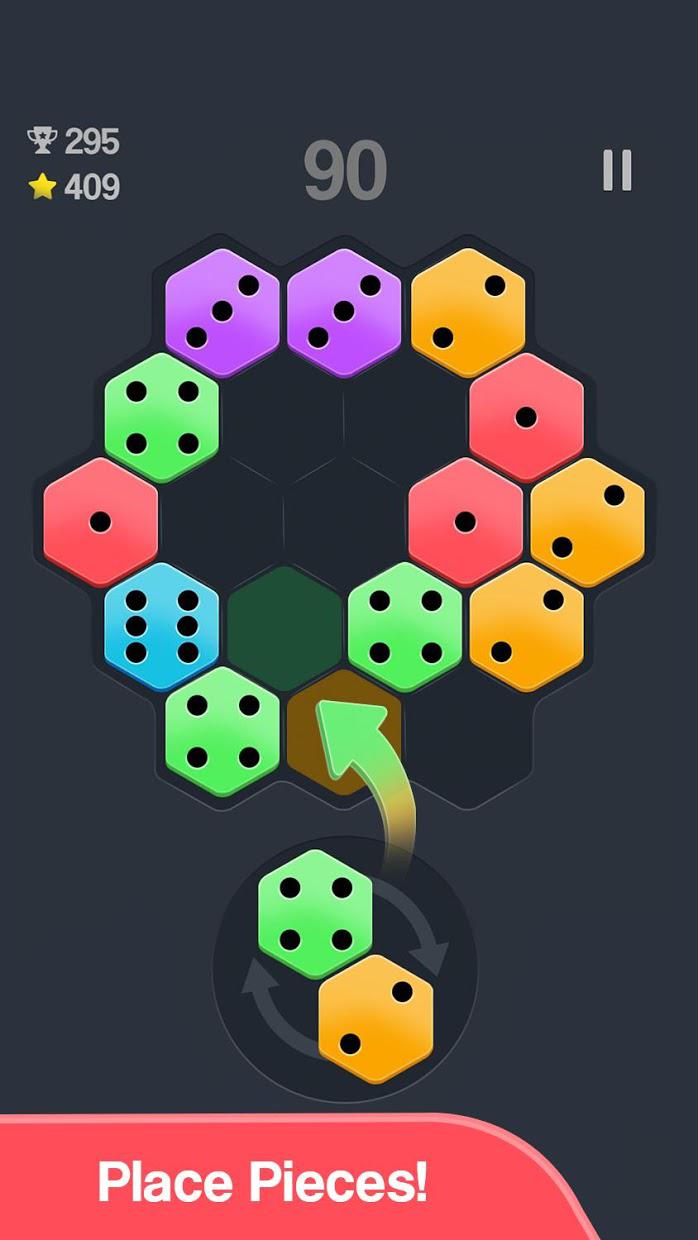Dominoes! Merge - Hexa Puzzle