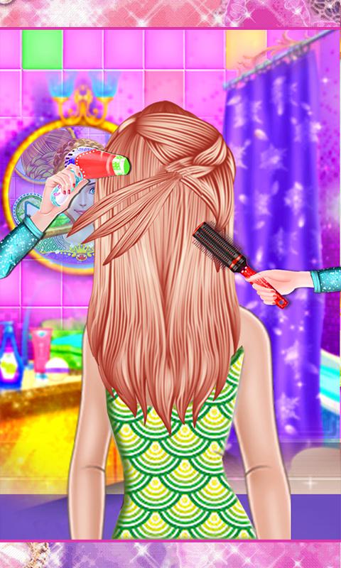 Princess Braided Hairstyles: Fashion Spa Salon_截图_5