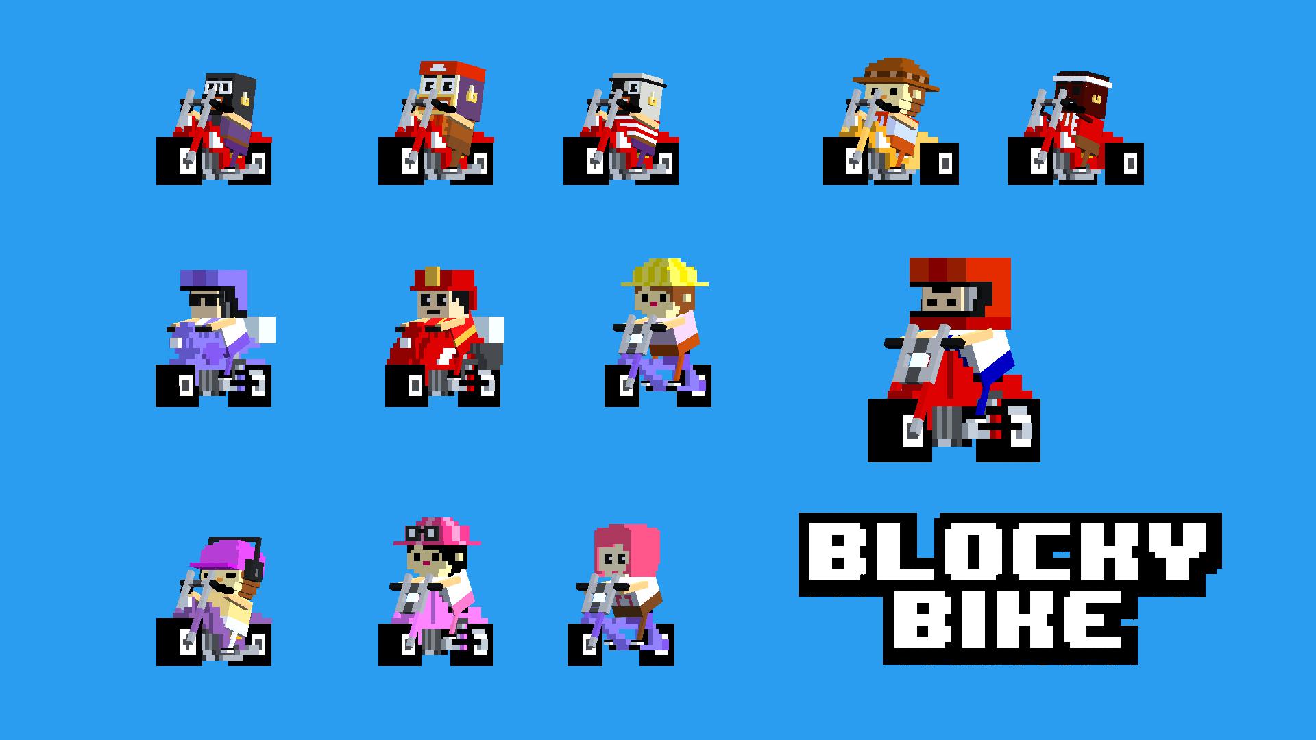 Blocky Bike_游戏简介_图2