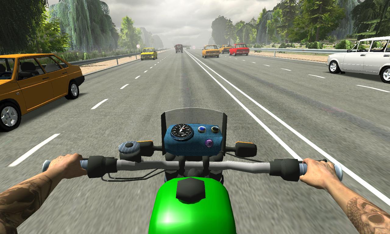 Russian Moto Traffic Rider 3D_游戏简介_图3