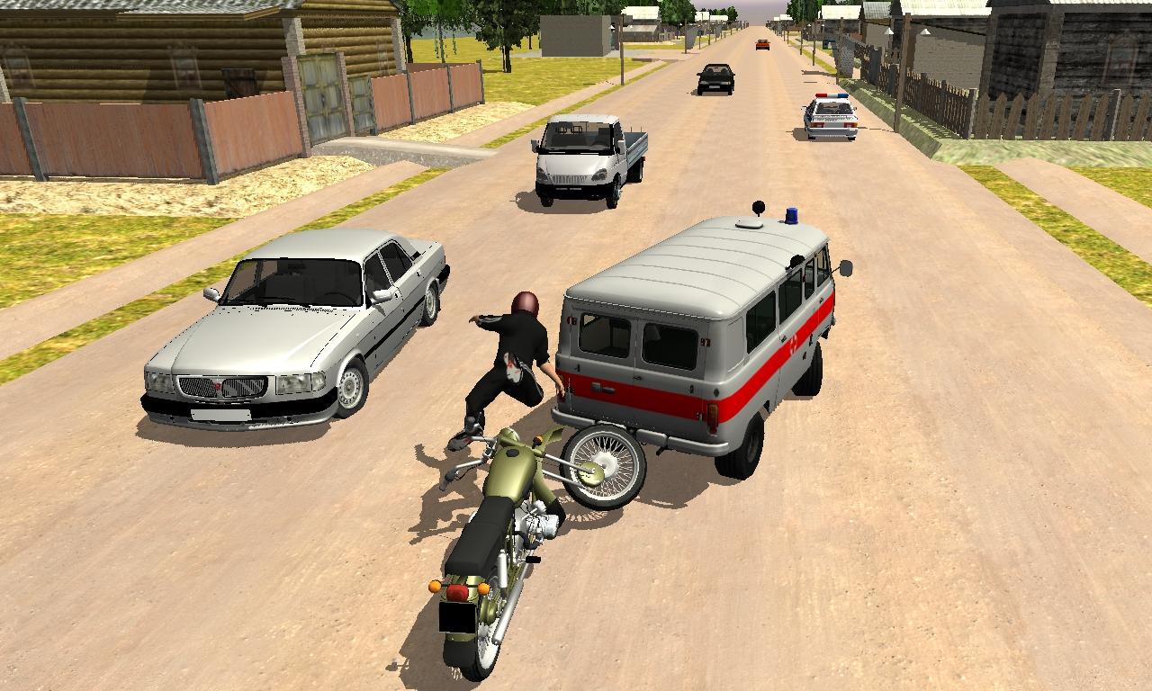 Russian Moto Traffic Rider 3D_截图_4