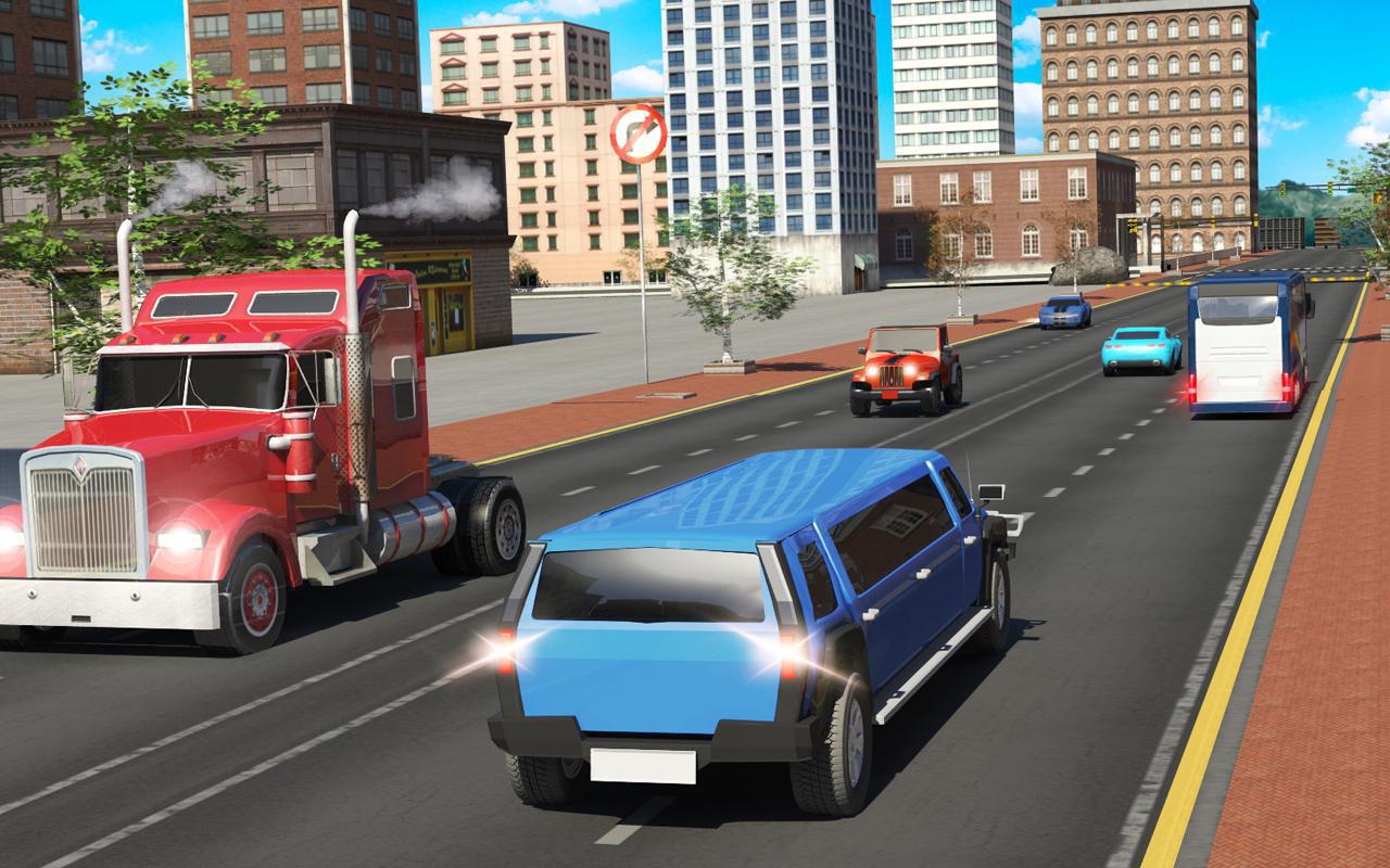 Limo City Driving Simulator 2018_截图_3