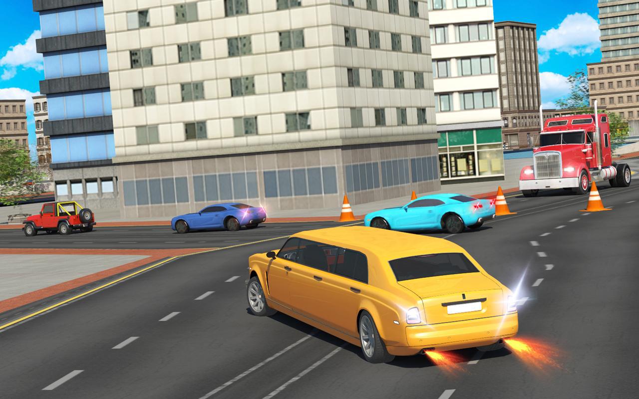 Limo City Driving Simulator 2018_截图_5