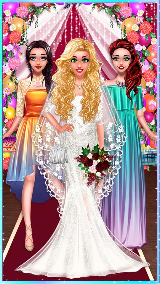 Stylish Wedding - Bride and Bridesmaids_截图_4