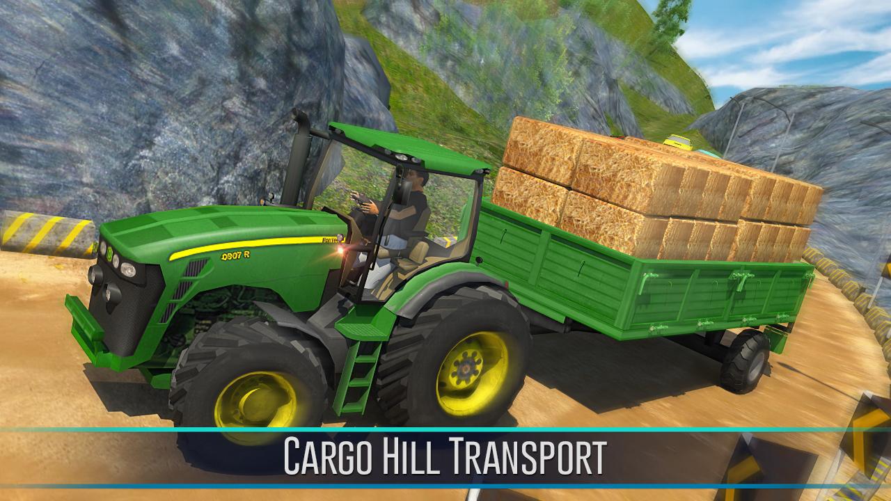Tractor Truck Driving Sim: Hill Cargo Transport_截图_2