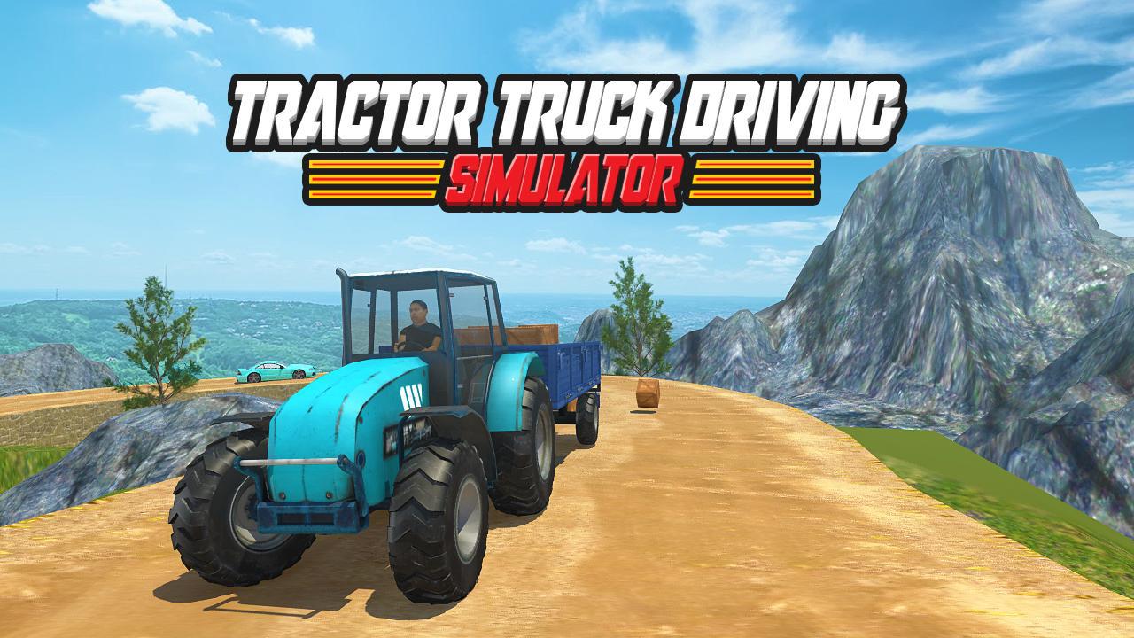 Tractor Truck Driving Sim: Hill Cargo Transport_截图_3