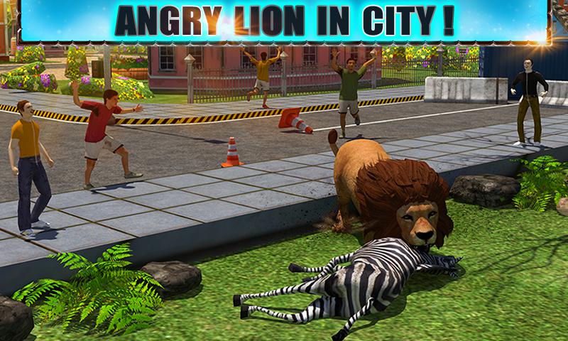 Angry Lion Attack 3D_截图_3