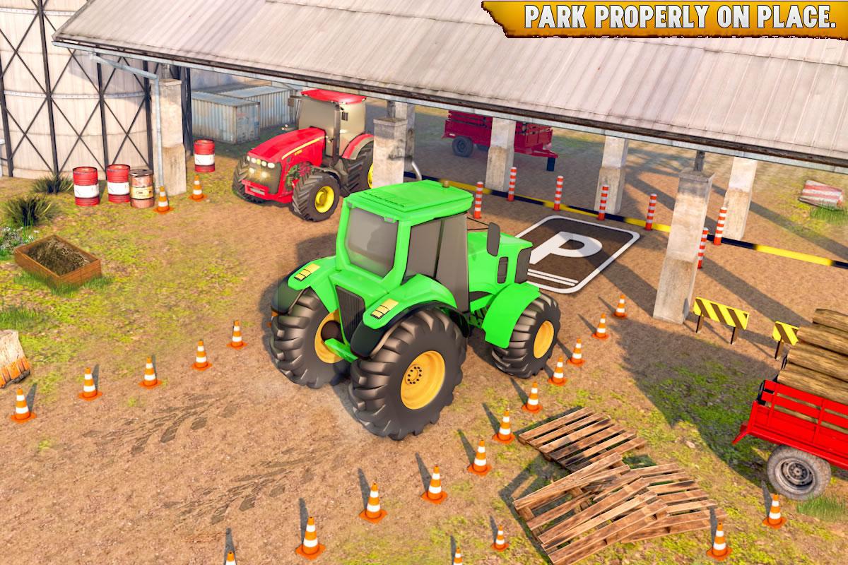 Offroad 3D Tractor Parking Games_截图_3