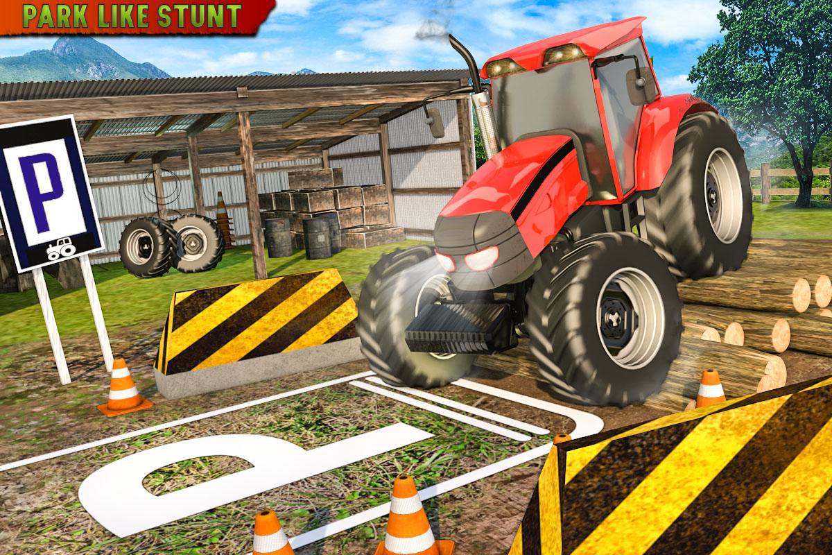 Offroad 3D Tractor Parking Games_截图_4