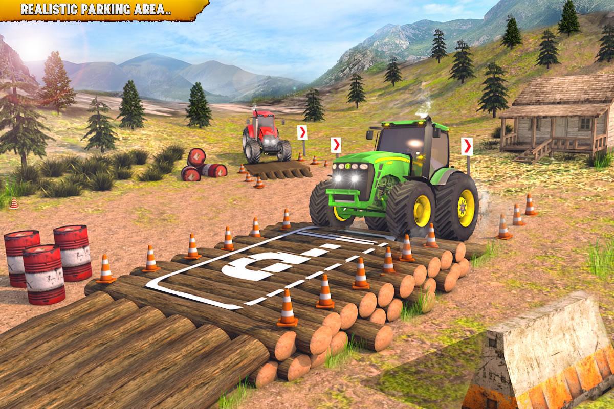 Offroad 3D Tractor Parking Games_截图_5
