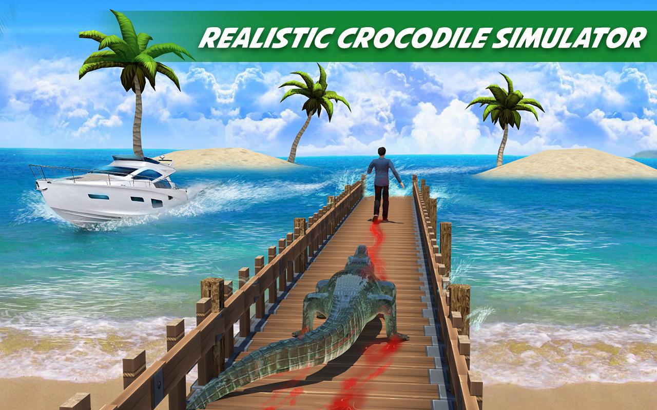 Crocodile Attack - Animal Simulator_截图_2