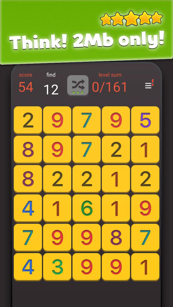Sum X - simple math puzzle_游戏简介_图3