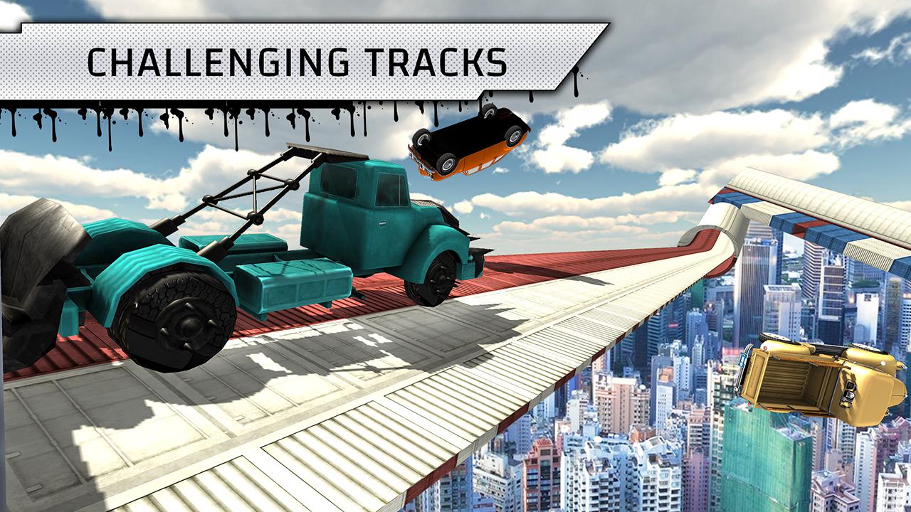 Car Drive Simulator 2019 - Extreme Stunts_截图_6