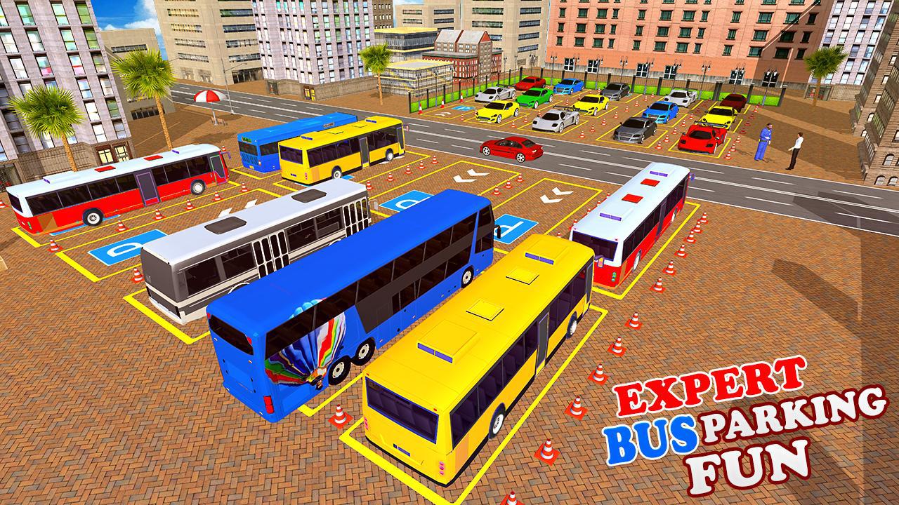 Modern Bus Drive 3D Parking new Games - Bus Games_截图_3