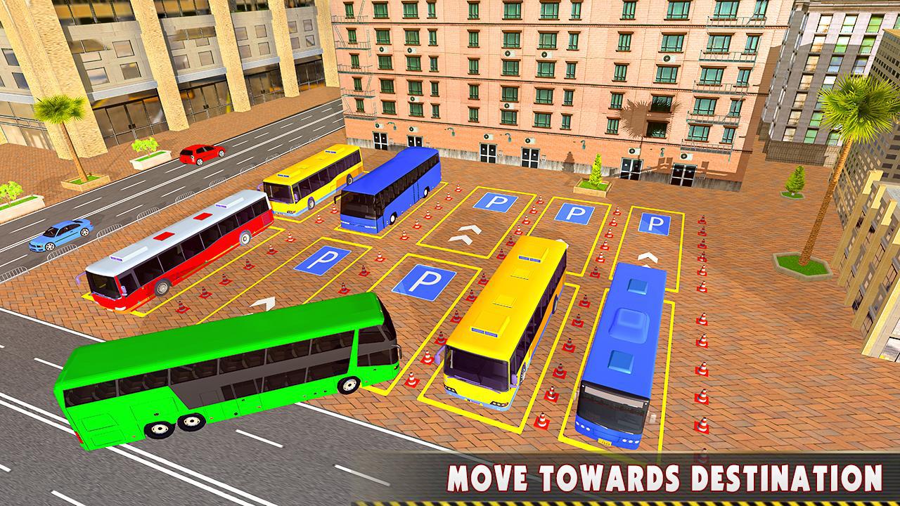 Modern Bus Drive 3D Parking new Games - Bus Games_截图_4
