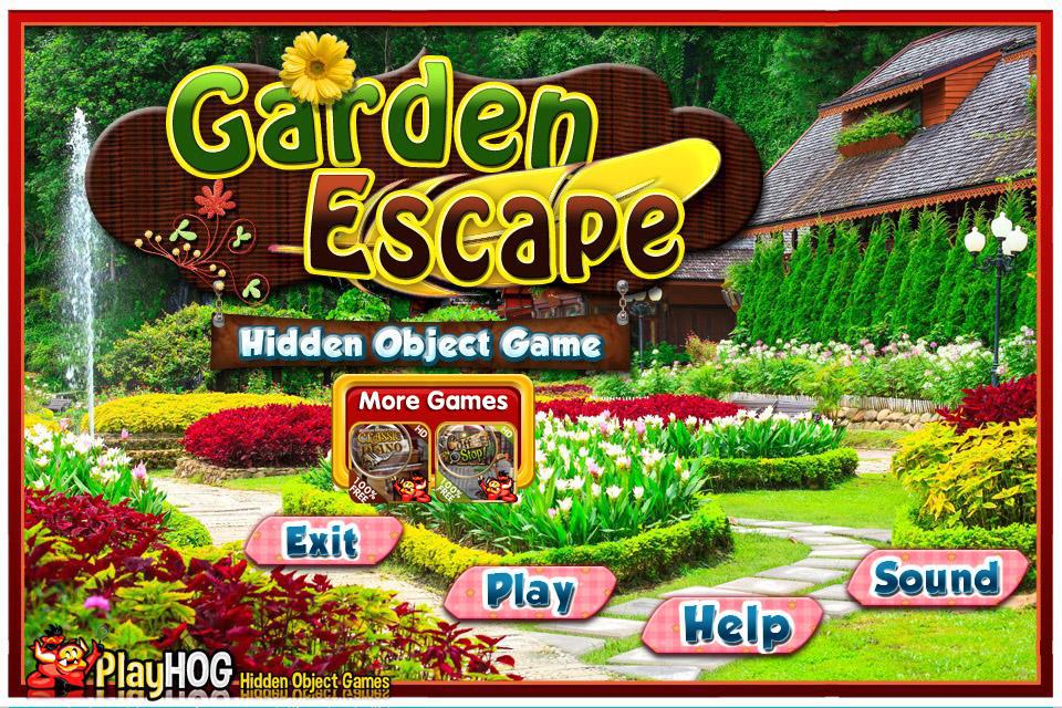 Challenge #100 Garden Escape Hidden Objects Games_截图_4