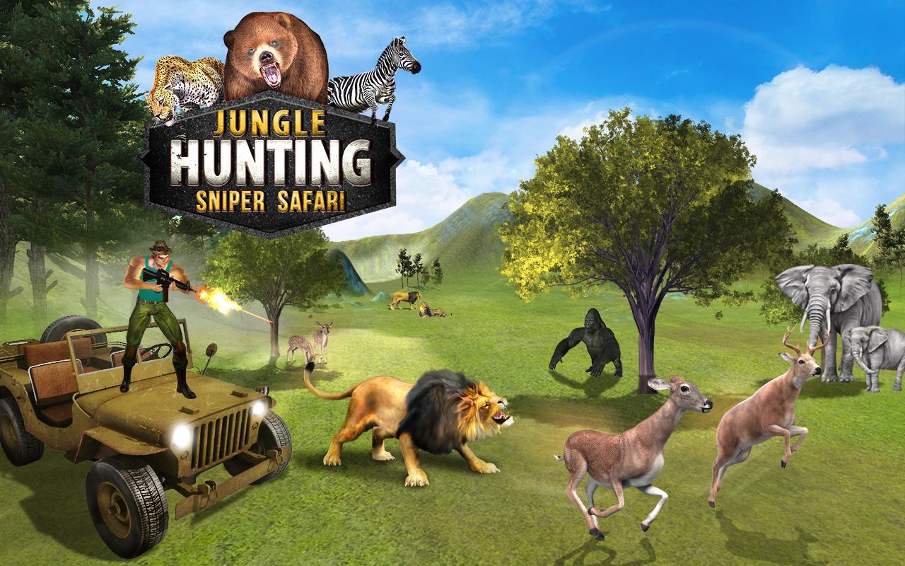 Sniper Hunting Jungle Safari 3D Hunter Survival