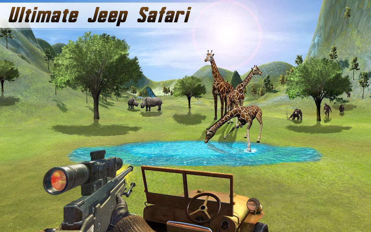 Sniper Hunting Jungle Safari 3D Hunter Survival_游戏简介_图2