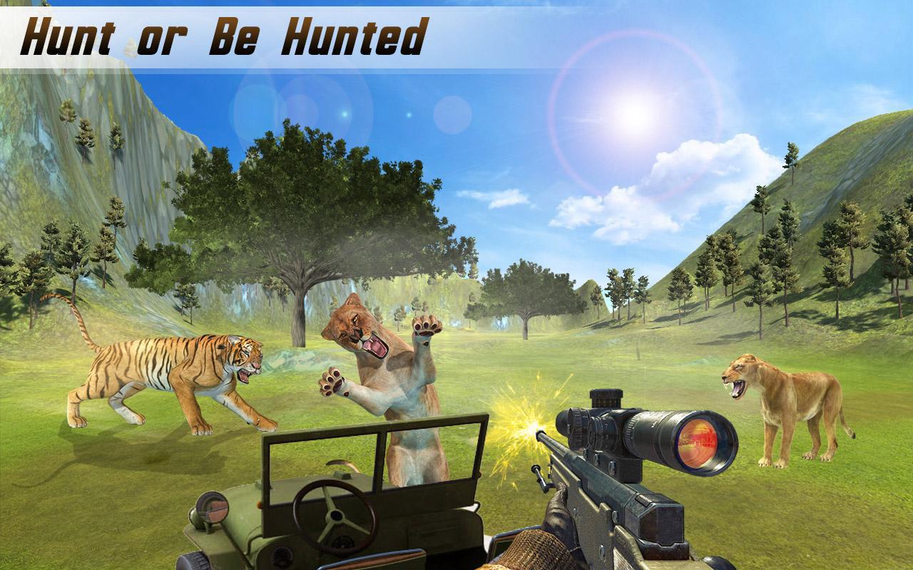 Sniper Hunting Jungle Safari 3D Hunter Survival_截图_5