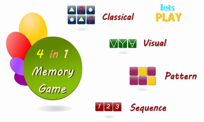Memory Game For Adults.