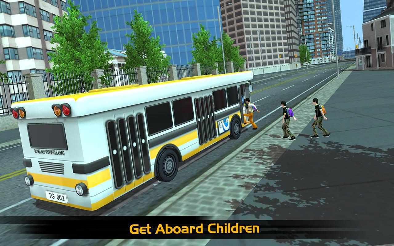 School Bus Simulator 2017_截图_4