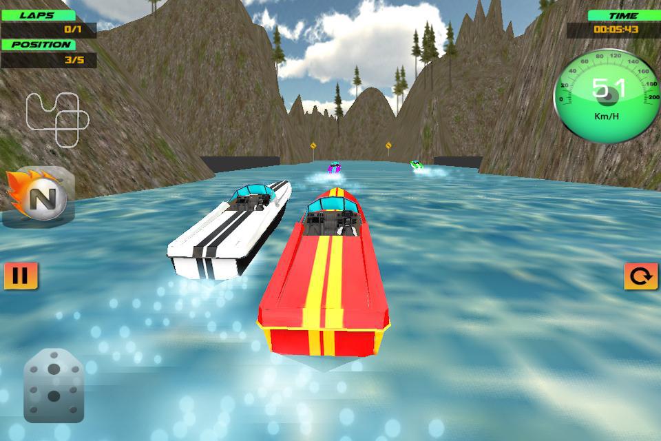 超级摩托艇赛车3D_游戏简介_图2