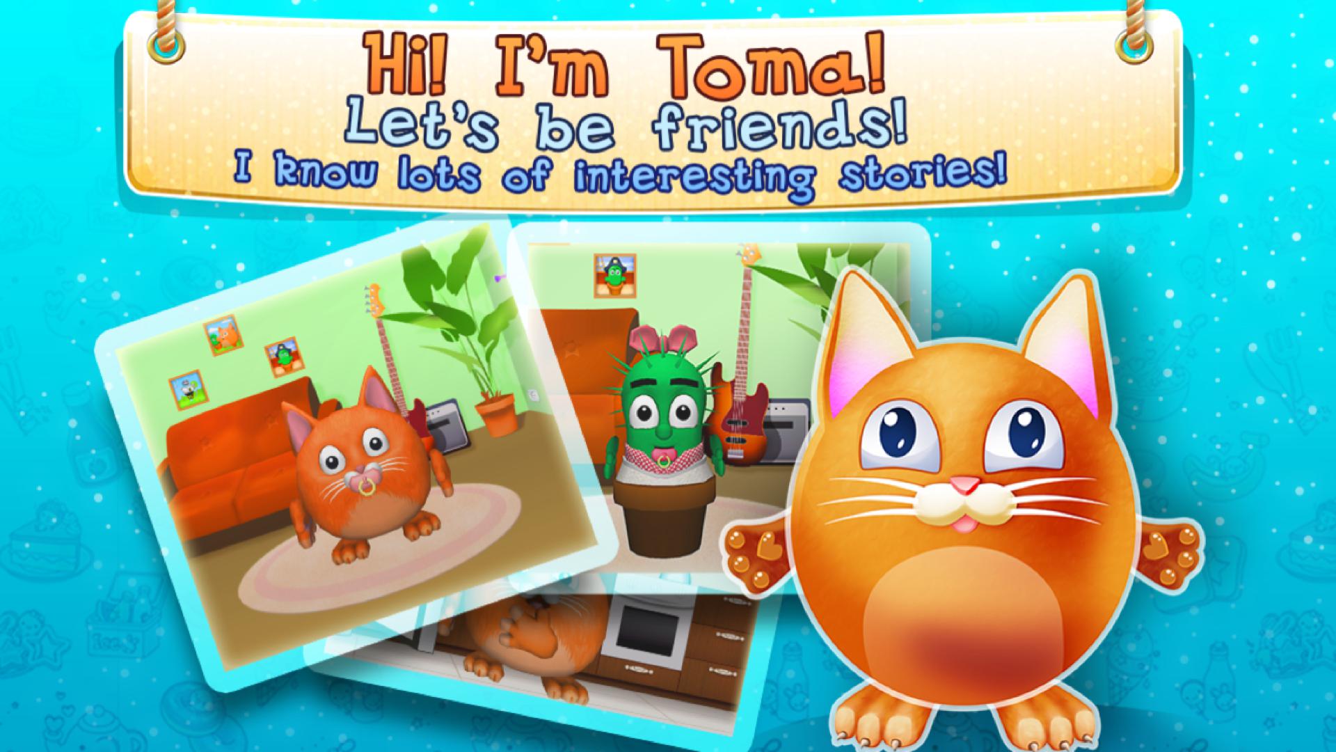 Toma talking Cat - virtual Pet