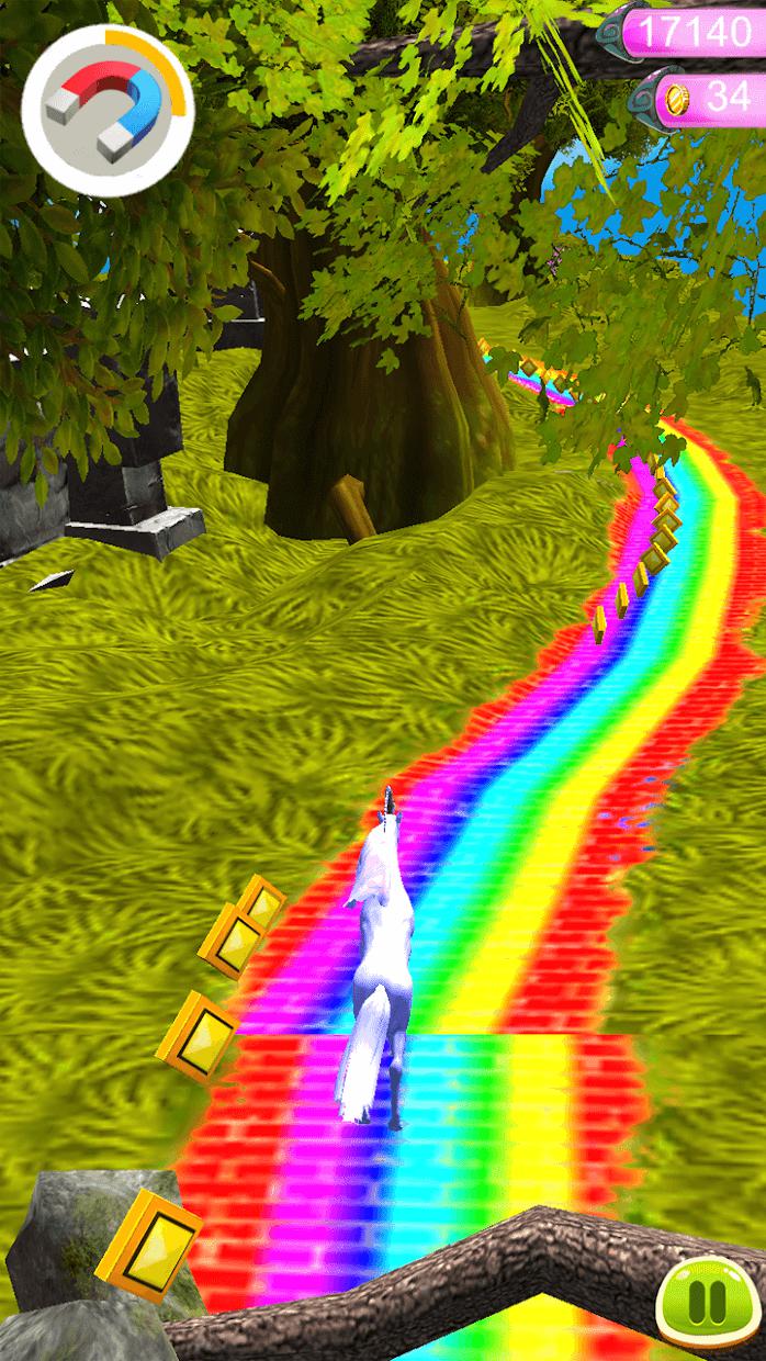 Temple Unicorn Dash 3D: Jungle Run Adventure_游戏简介_图2