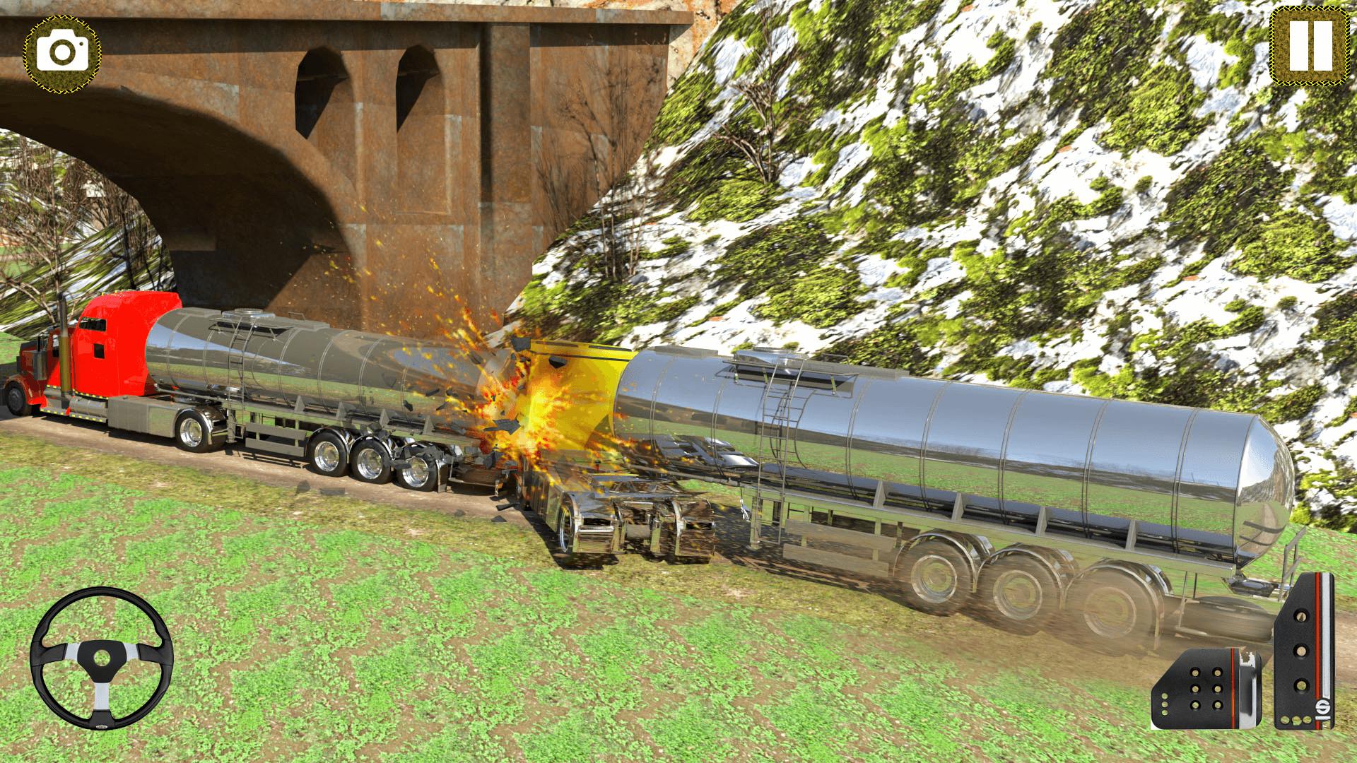 Offroad Oil Tanker Transport - Fuel Simulator 2018_截图_3