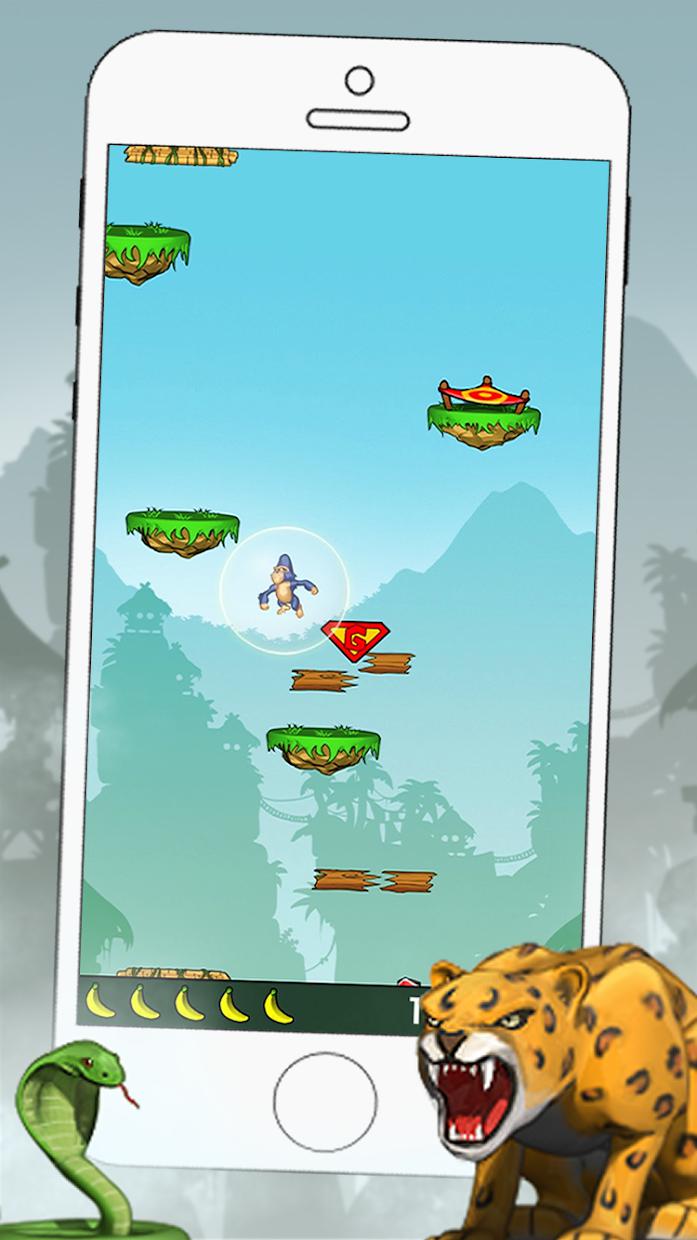 Gorilla Jump - Free Action Jump Game_截图_4