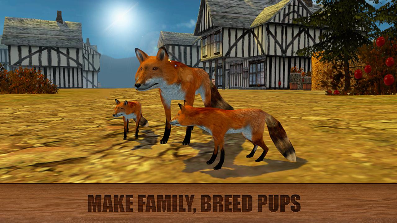 Wild Fox Survival Simulator 3D